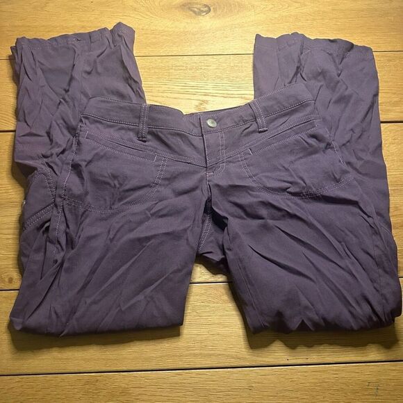 Athleta utility pants purple 2p cargo - Picture 1 of 11